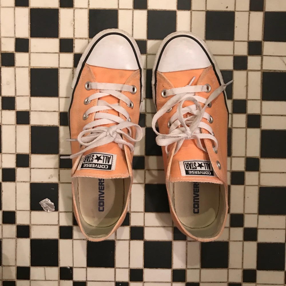 Peach Converse